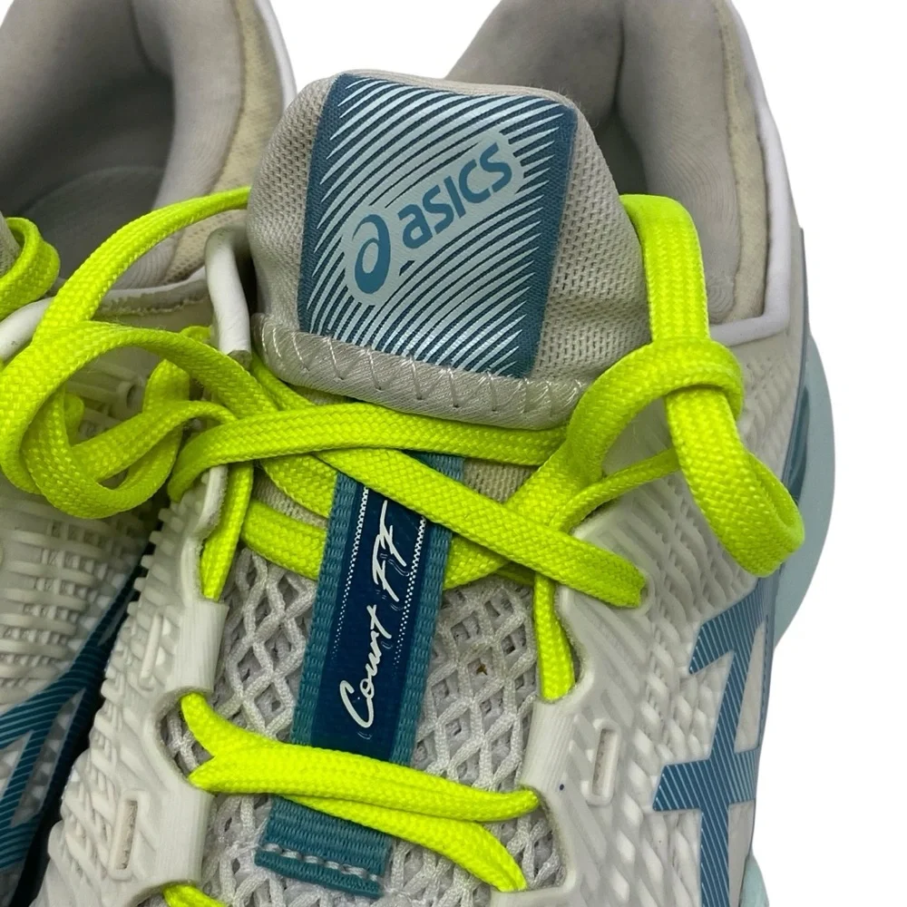 ASICS Wmns Court FF 3 White Soothing Sea‎ 1042A220-102 Women’s Size 8.5